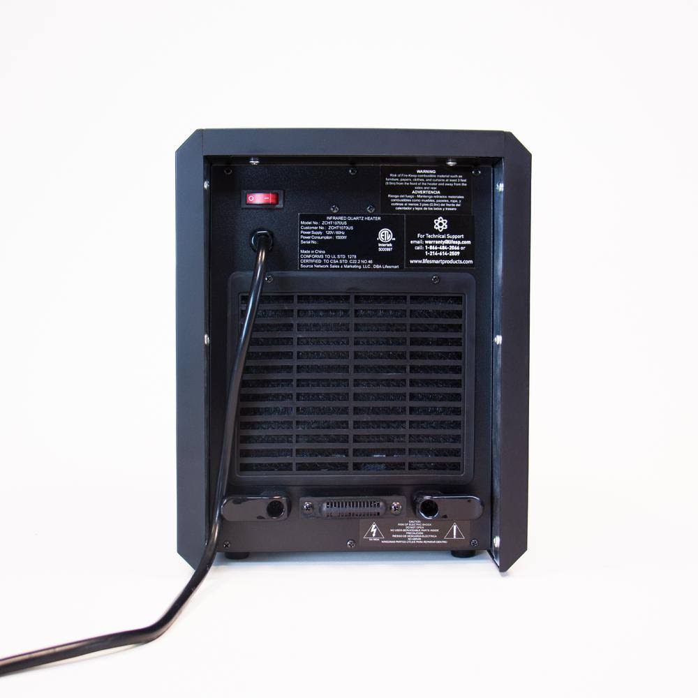 Medium Room 1,500-Watt 4-element Infrared Heater with Remote K358