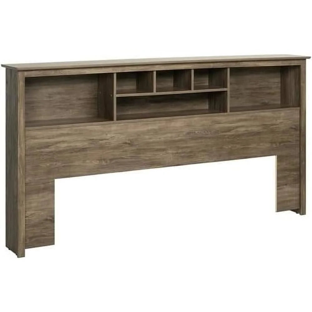 King Engineered Wood Bookcase Headboard V79455