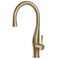 Brushed Brass Hidden Pull Down Kitchen Faucet D444613